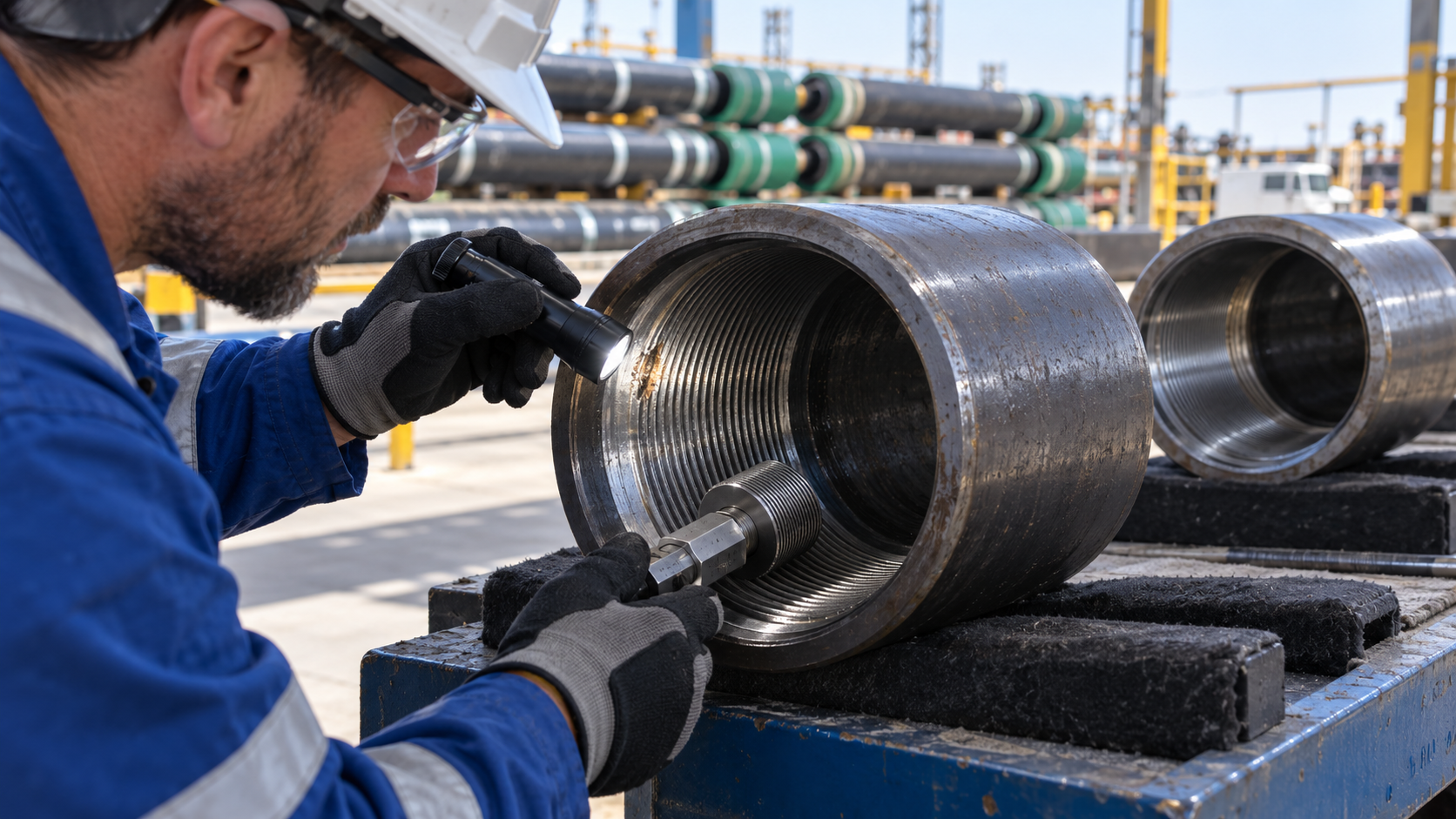 Latest company blogs about How to Identify Thread Damage and Dimensional Defects in Oilfield Couplings Before Installation