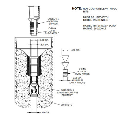 Buy API Standard Stab In Float Collar And Shoe With 100% PDC Accessories For Cementing Wells online manufacture
