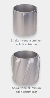 Buy Aluminum Centralizer Casing Accessories Solid Centralizer Straight Or Spiral Blade online manufacture
