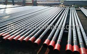 Buy API 5CT Standard 4-1/2 BTC LTC N80 L80 Seamless Steel Tubing and Casing With Coupling for Protect Wellbore online manufacture