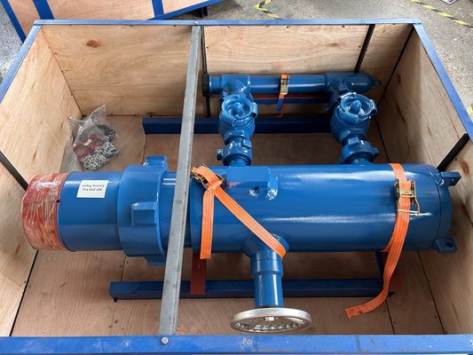 Buy 9-5/8'' API Casing LTC BTC Buckle connected 35Mpa Working Pressure Double Plug Cementing Head With Wooden Packing 635KG online manufacture