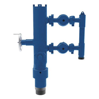 Buy Best selling SWS API BTC Buckle Attached Compliant 13-3/8'' Double Plug Cementing Head for Oilfield online manufacture
