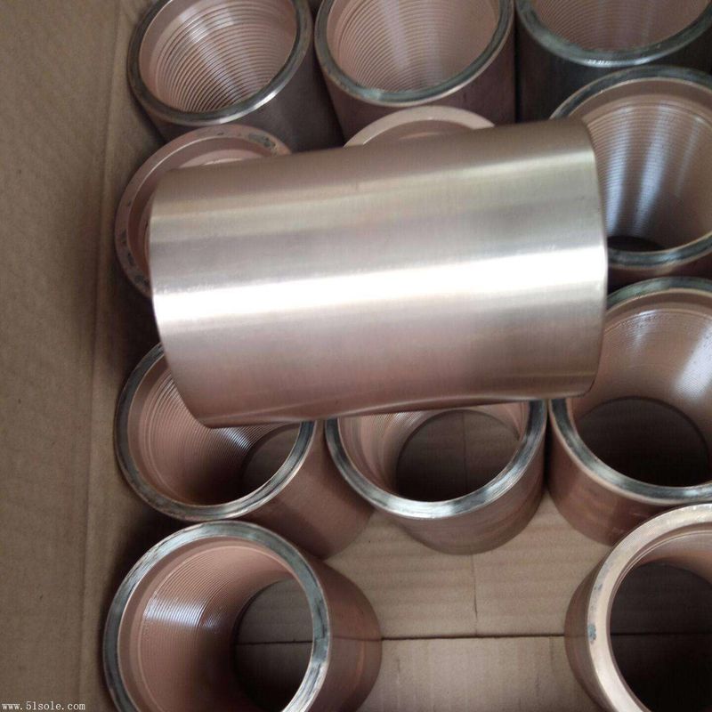 API 5CT Full-Bore Flow Casing Couplings 9-5/8 Inch 53.5 lb/ft L80 Steel Zero Internal Restrictions