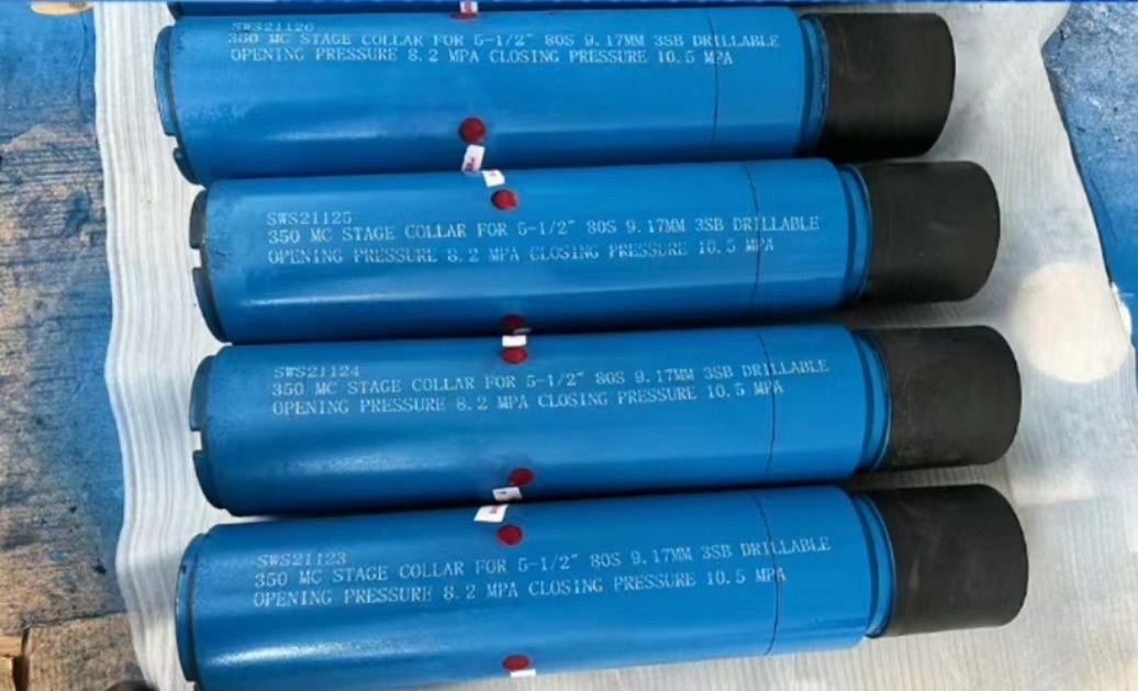 API ISO Standard 7 L80 BTC Thread Hydraulic Stage Collar for Oil or Gas Well Cementing