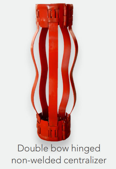 Non-Welded Double Bow Casing Spring Centralizer for 114mm Casing Spec Vertical Wellbore