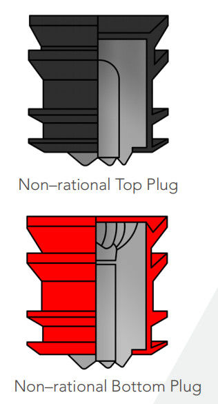 5 1/2  PDC Drillable Cement Plug for Oil&Gas Well Safe Cementing with Oil Based Drilling Mud for Tapered Casing Strings