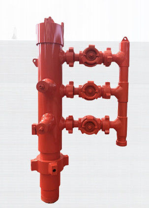 Double Plug Cementing Head Oilfield Tool Cementing Connection 142 Series