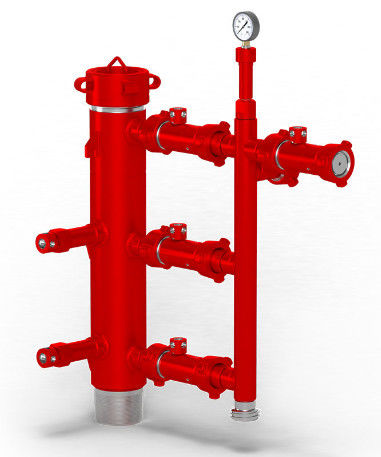 Oil Well 140mm BTC Cementing Head Cementing Tool Dual Plug