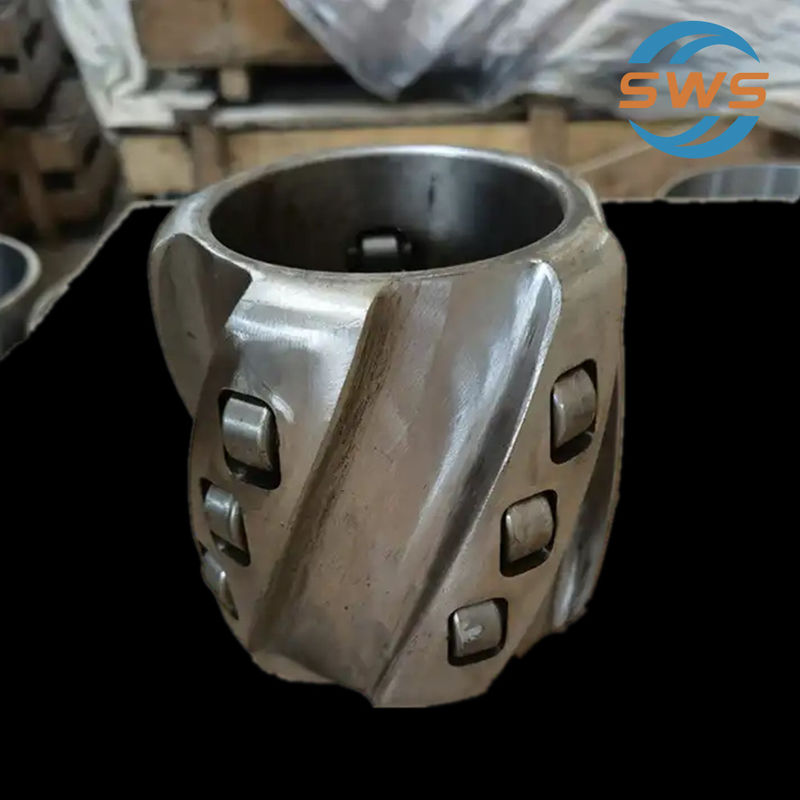 API 10D 4 1/2 Improve Cementing Quality  Casing Spring Roller Centralizer for Directional Well bore