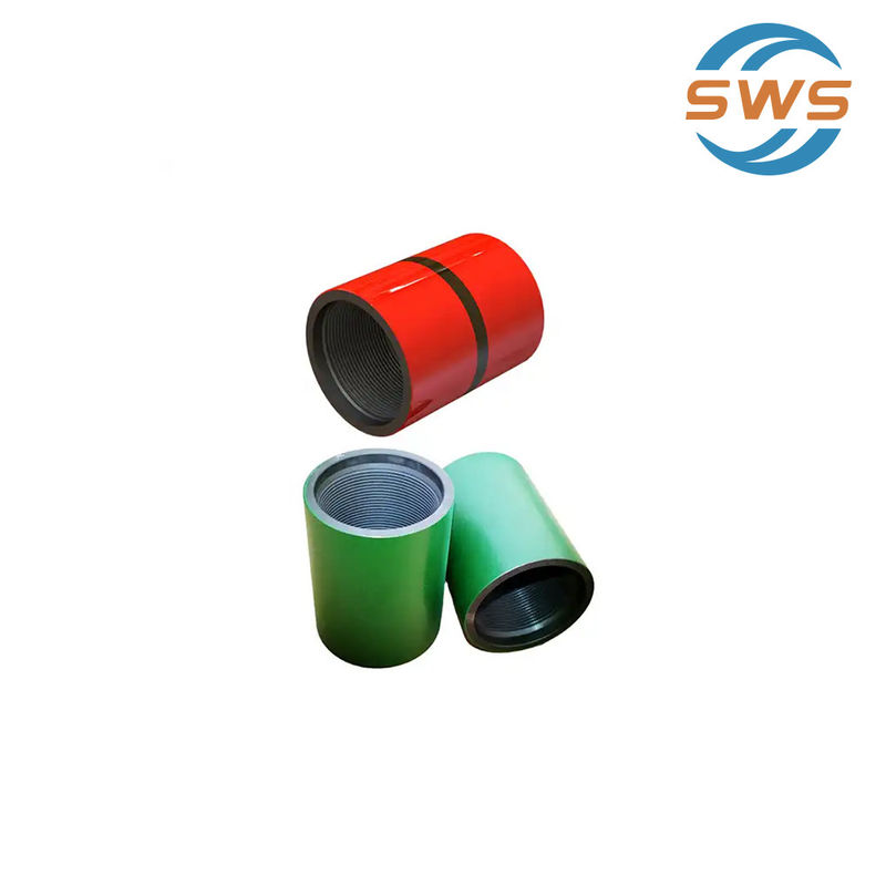 Ultra-Precision Machined Casing Couplings 4-1/2 Inch IF Threads N80 Steel 0.295 WT 0.1mm Tolerance