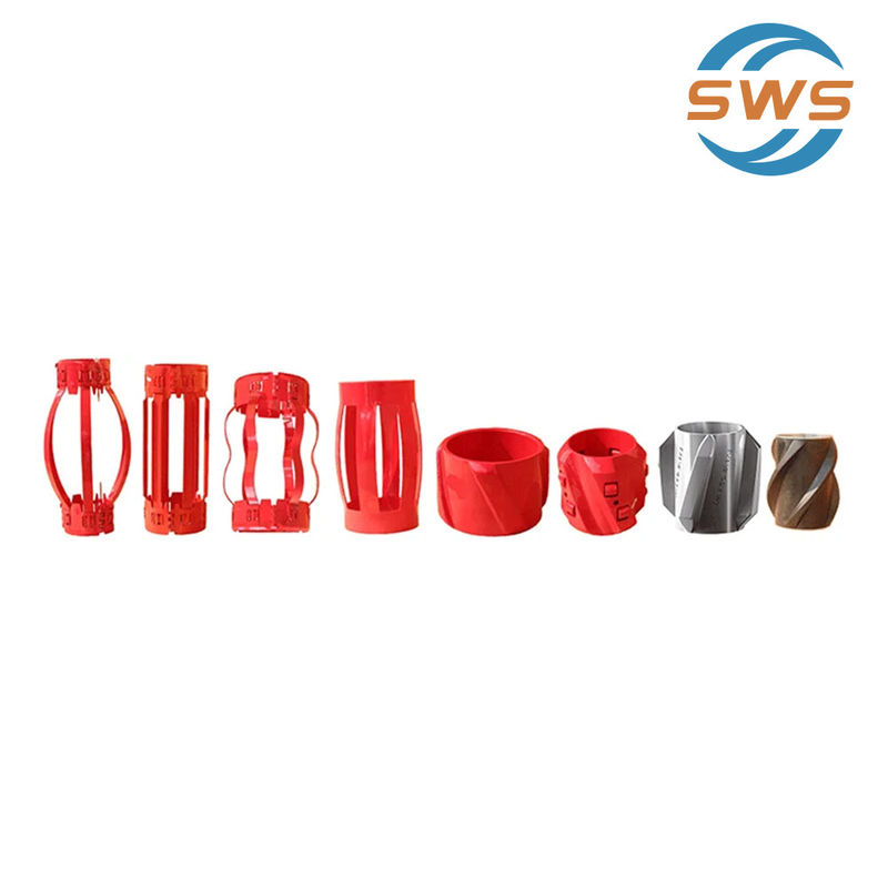 API 10D 4 1/2 Improve Cementing Quality  Casing Spring Roller Centralizer for Directional Well bore