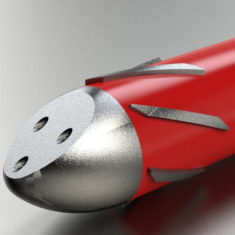 API Standard LTC L80 Standard Nose Float Shoe with 244.48mm OD for Oil and Gas Industry