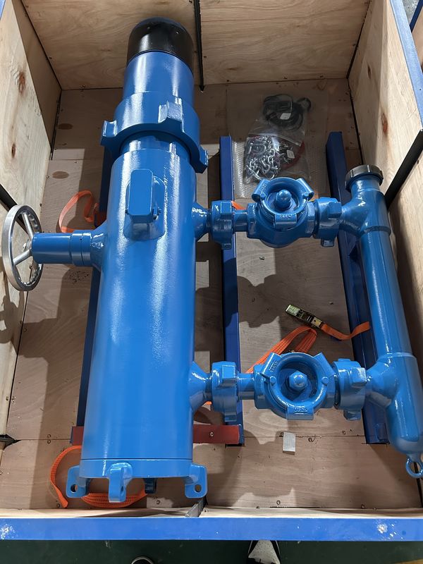 7'' API Casing LTC BTC Buckle connected 35Mpa Working Pressure Single Plug Cementing Head
