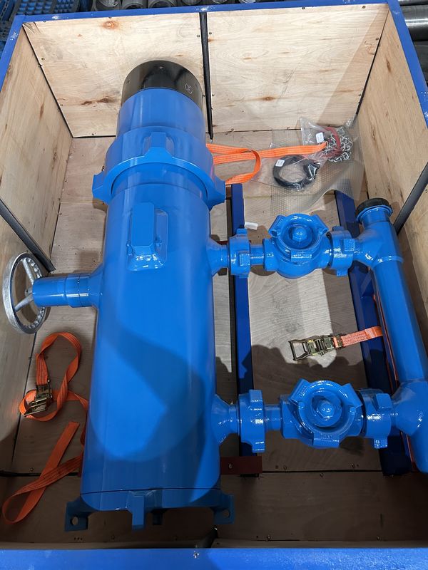 13-3/8'' API Casing LTC BTC Buckle connected 35Mpa Working Pressure 54Mpa Test Pressure Double Plug Cementing Head