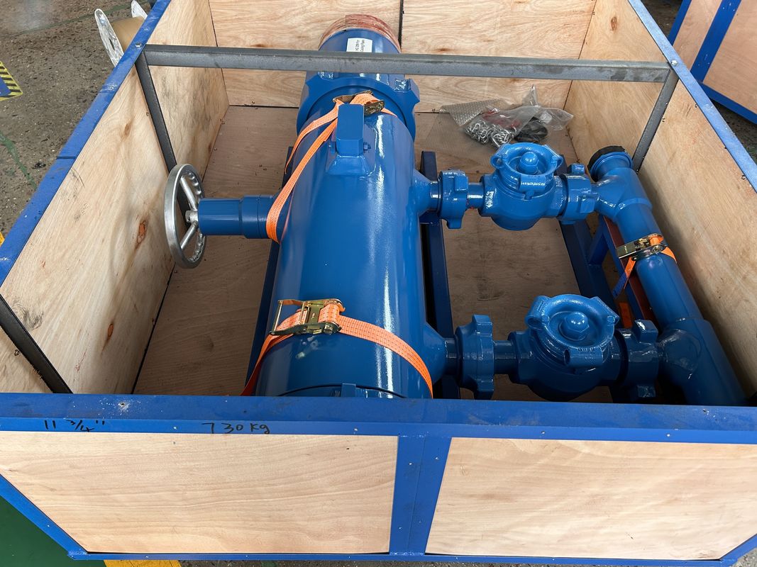 13-3/8'' API Casing  BTC Buckle Connected Regulatory Compliance Double Plug Cementing Head for Oilfield