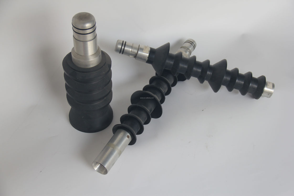 Anti-Rotation Cementing Bottom Plug Oil-Cementing Rubber Plug with Plastic Core for Mud Pump Use