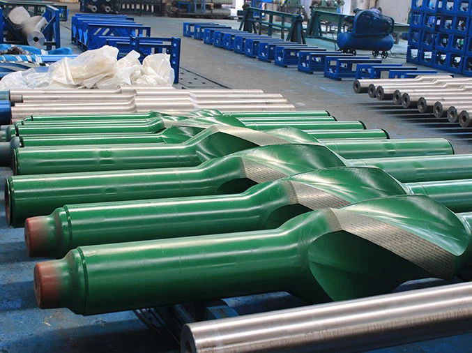241.3 mm OD of Body and 2540 mm Length Integral Blade Stabilizer in Oil and Gas Industry