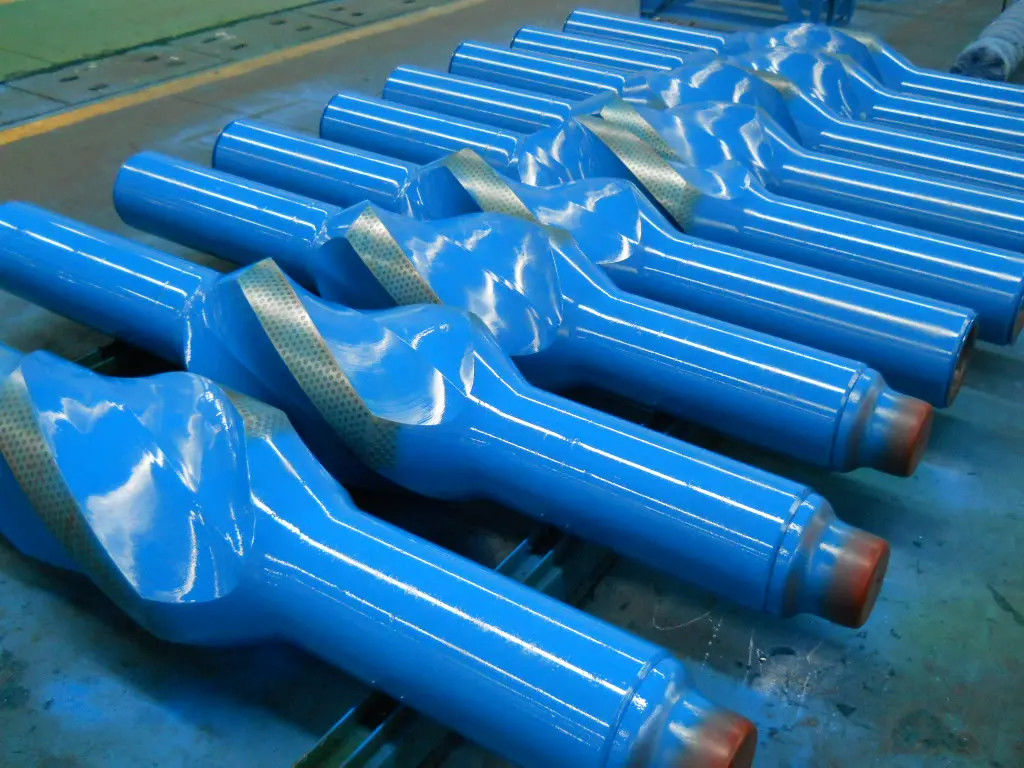 121 mm OD of Body and 1200 mm Length Integral Blade Stabilizer for Oil and Gas Industry