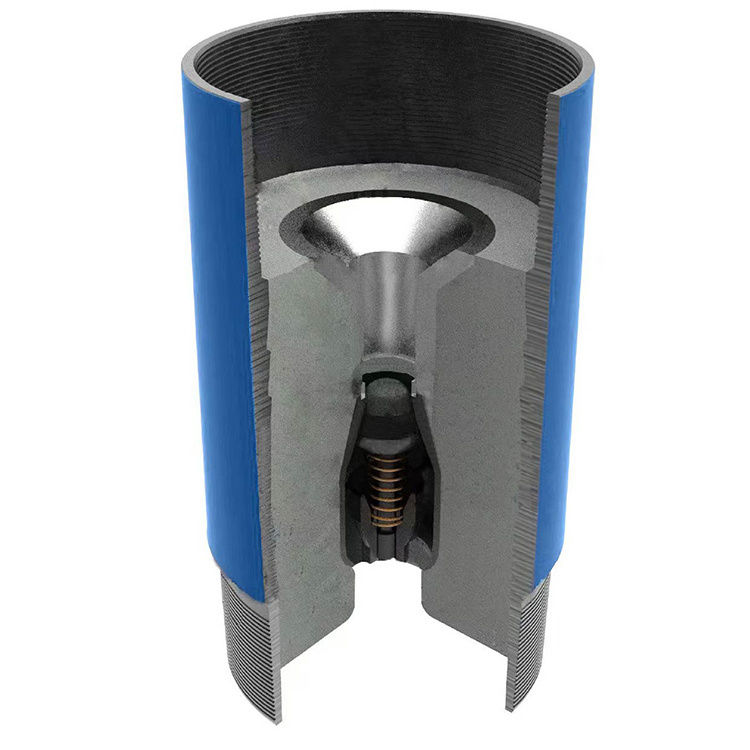 Oilfield API standard 7 Inch C90-d LTC Thread Float Shoe and Collar - Single-Valve Forced Aluminum Alloy Type