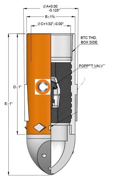 API & H40 BTC   5CT 7 5/8